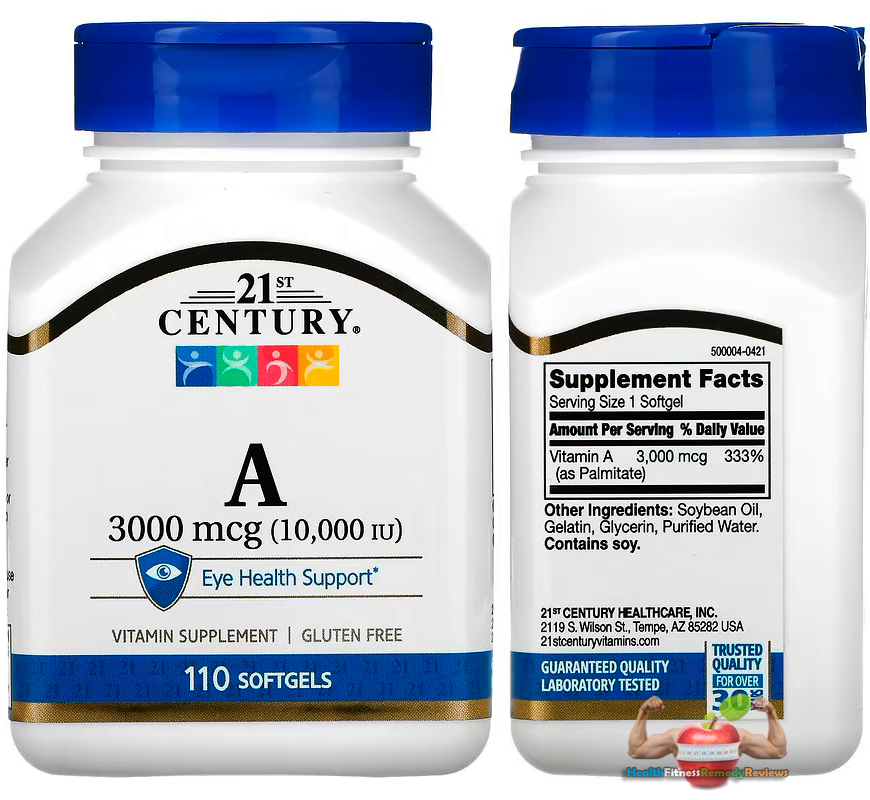 21st Century Vitamin A Softgels